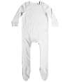 LW650 Larkwood Organic Baby Sleepsuit White colour image